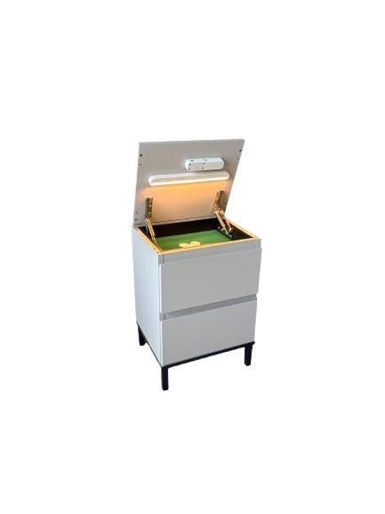 Vault Nightstand – Cream