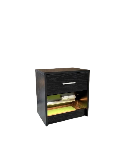 Vault Nightstand – Black